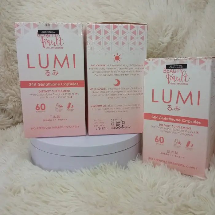 Lumi 24H Glutathione 60Caps by Beauty Vault - Image 9