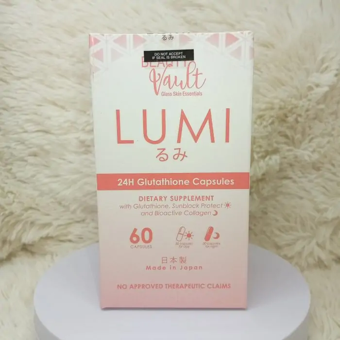 Lumi 24H Glutathione 60Caps by Beauty Vault - Image 8