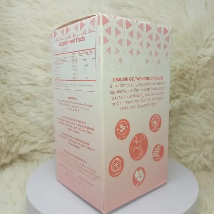 Lumi 24H Glutathione 60Caps by Beauty Vault - Image 7