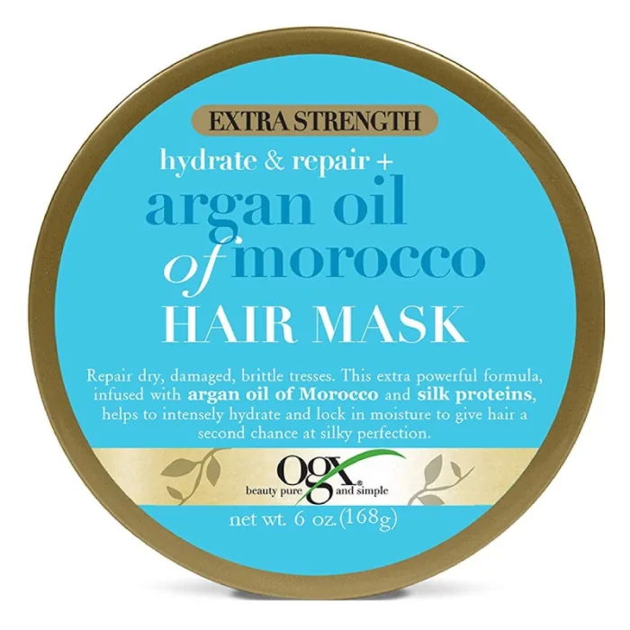 Extra Strength Hydrate & Repair + Argan Oil of Morocco Hair Mask, 168 g - Image 1