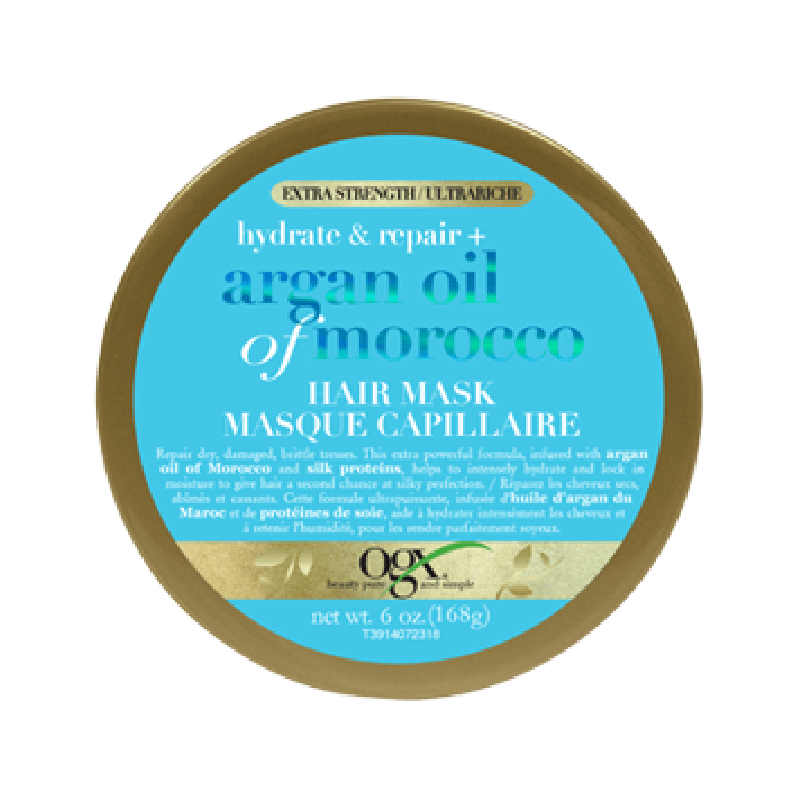 Extra Strength Hydrate & Repair + Argan Oil of Morocco Hair Mask, 168 g