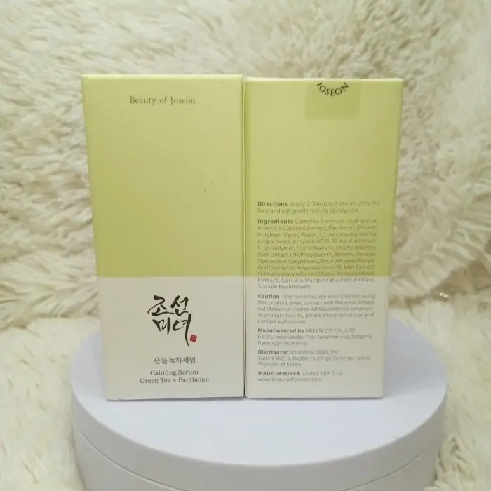 Beauty of Joseon Calming Serum: Green Tea & Panthenol 30ml - Image 3