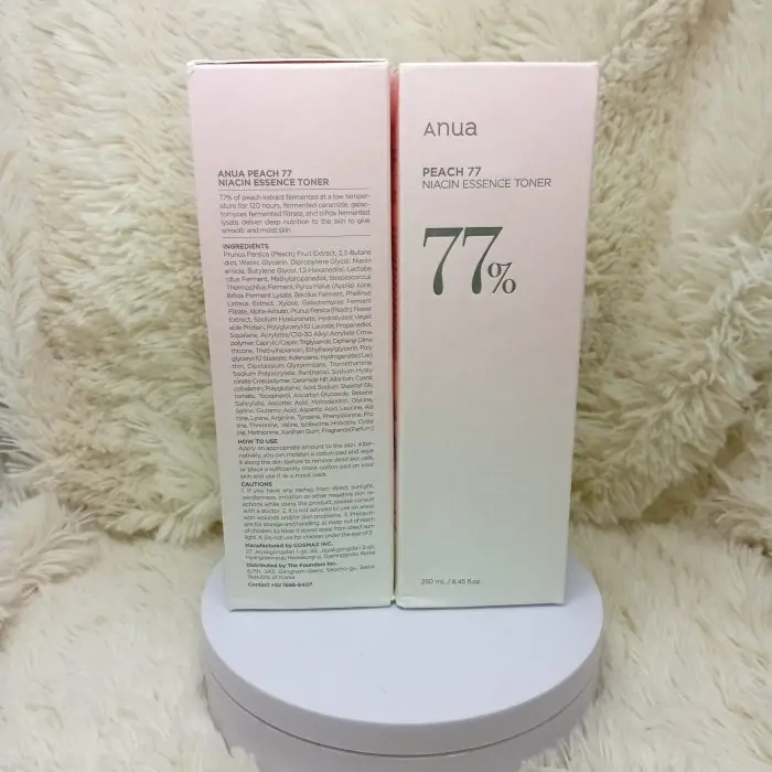 Anua Peach 77 Niacin Essence Toner 250 ml - Image 3