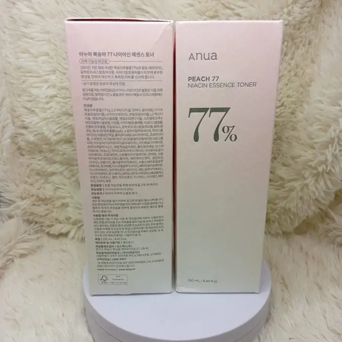 Anua Peach 77 Niacin Essence Toner 250 ml - Image 6
