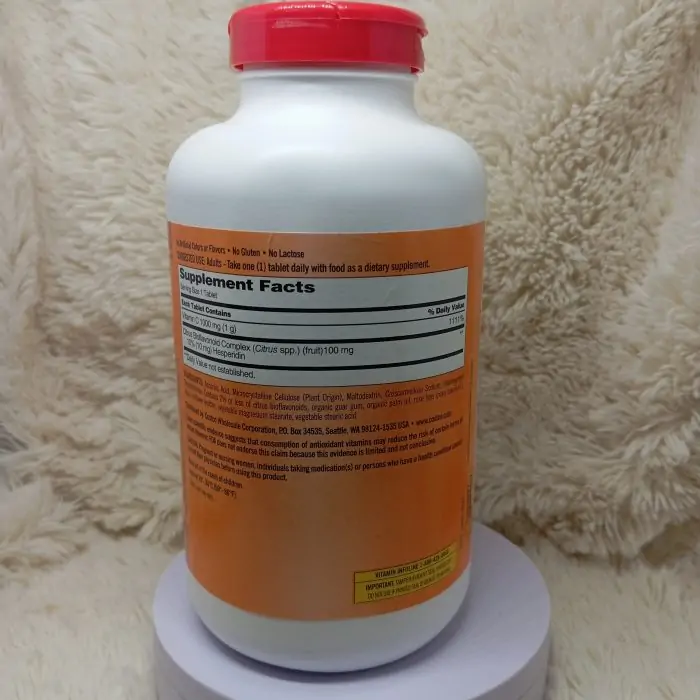 Kirkland Signature Vitamin C with Rose Hips - 500 Tablets - Image 4