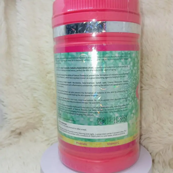 DSM Phyto Gluta Snow White Collagen Advanced Skin Whitening Flawless 800g - Image 5