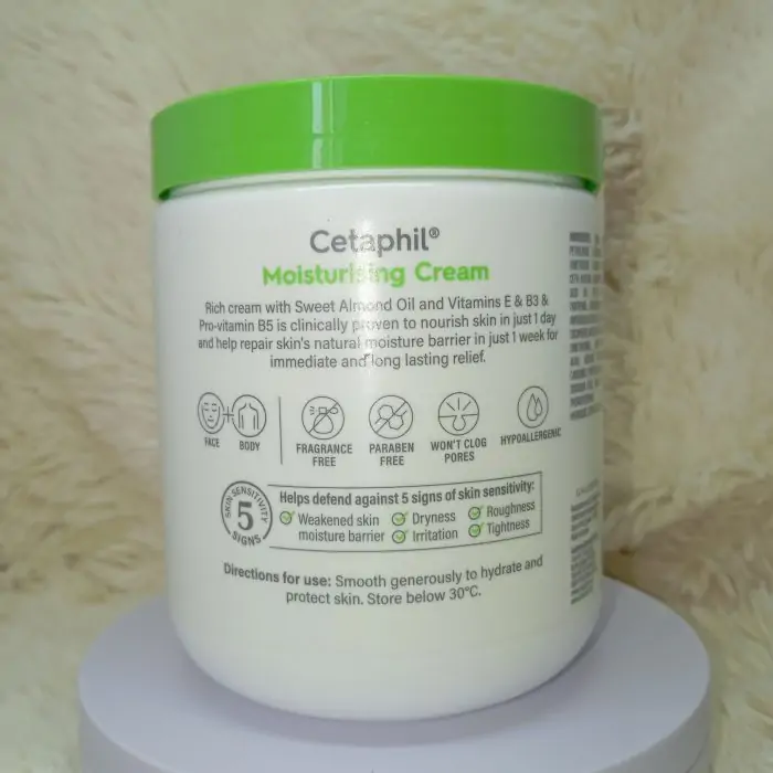 Cetaphil Moisturising Cream – 550g - Image 3