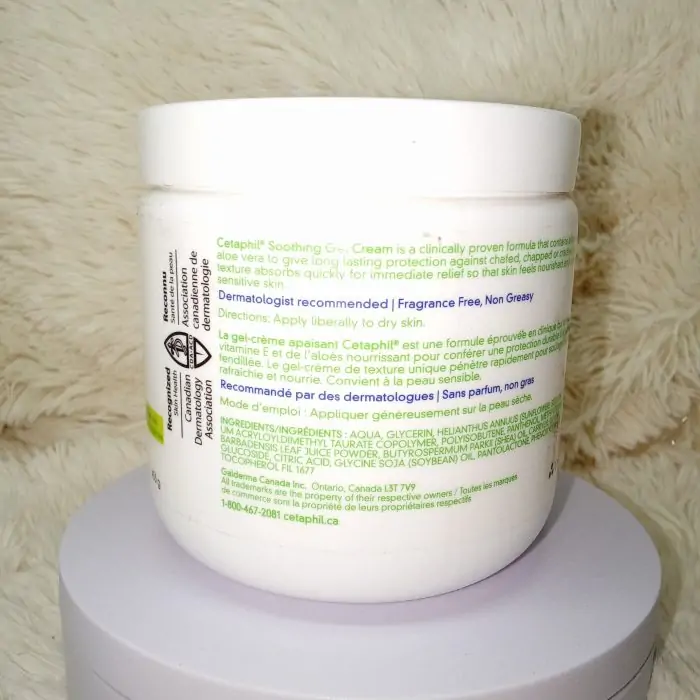 Cetaphil Soothing Gel-Cream | 453g | For Dry, Cracked, Chapped, and Sensitive Skin (Packaging May Vary) - Image 6