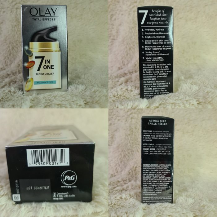 Olay Total Effects Anti-Aging Moisturizer - Fragrance-Free 50ml - Image 2