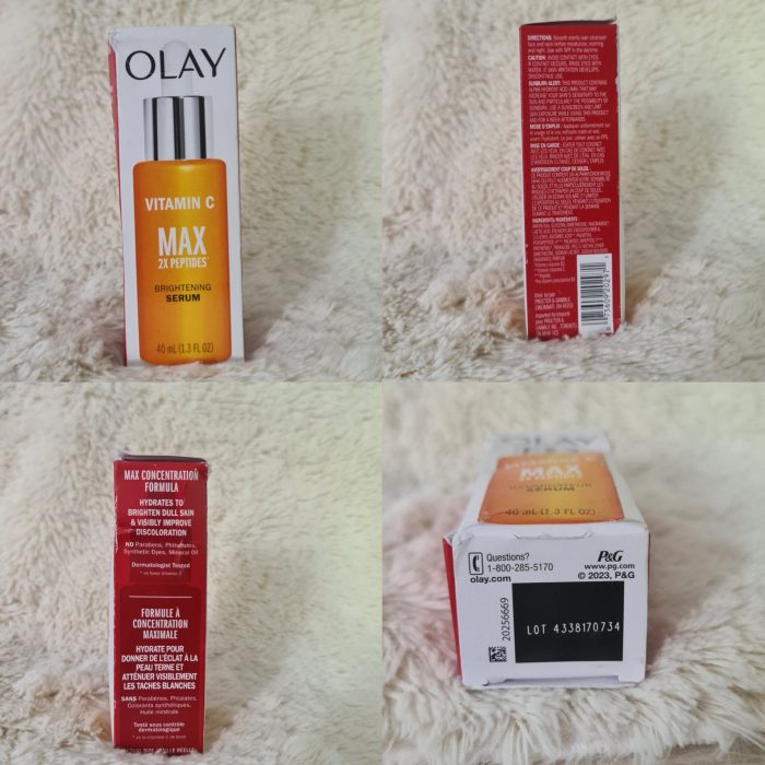 Olay Serums Vitamin C + Peptide MAX Brightening Serum 40ml - Image 2