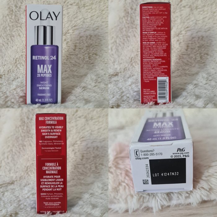 Olay Regenerist Retinol 24 MAX Night Serum 40ml - Image 2