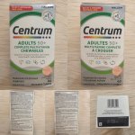 Centrum Select Essentials 50+ Chewable Multivitamins | For Adults 50+ | 60 Chewable Tablets | Lemon Berry Flavor - Image 9