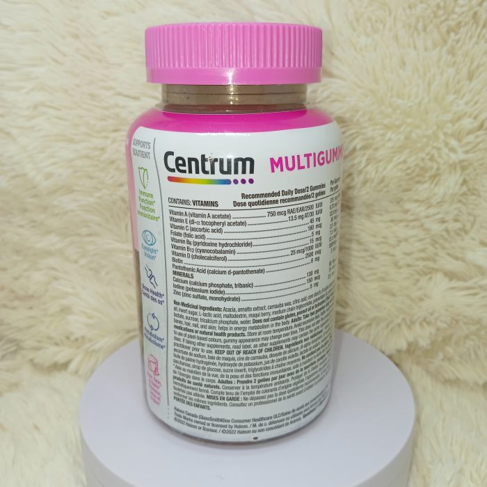 Centrum MultiGummies, Multi+Beauty Multivitamin Gummies | 90 Gummies - Image 9