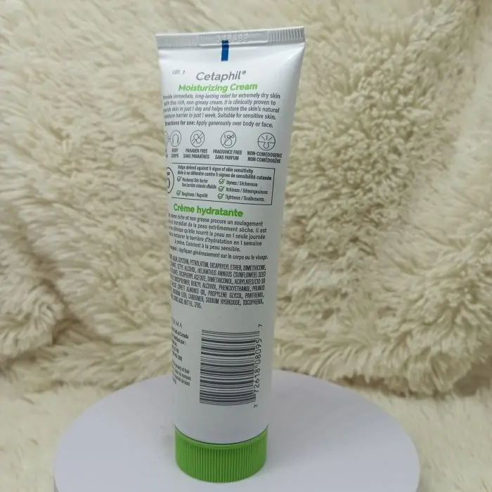 Cetaphil Moisturizing Cream | 85ml | Lightweight, Hydrating Lotion for Sensitive Skin - Image 4