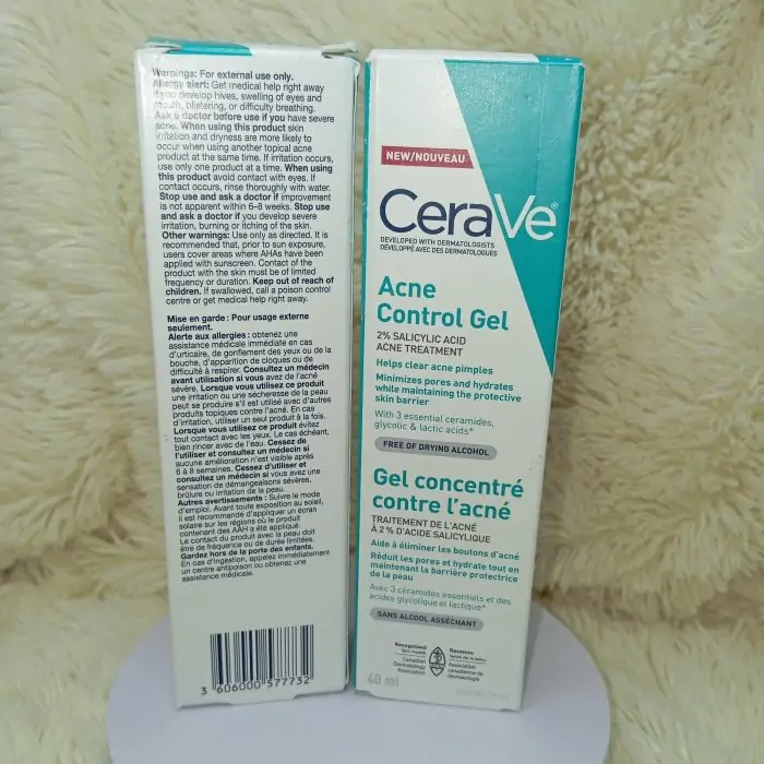 CeraVe Acne Control Gel 40ml - Image 4