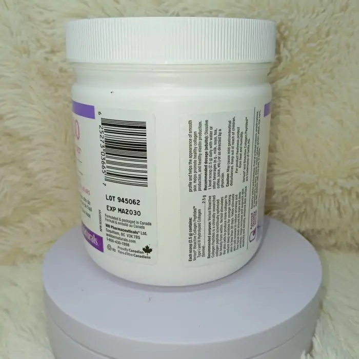 Webber Naturals Collagen30 Anti-Wrinkle Bioactive Collagen Peptides Powder (2,500 mg, 150g) - Image 6