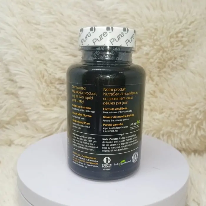 NutraSea Omega-3 + Vitamin D3 Liquidgels - Image 8