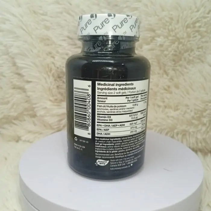 NutraSea Omega-3 + Vitamin D3 Liquidgels - Image 7