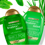 OGX Refreshing Scalp Tea Tree Mint Set, Shampoo and Conditioner Each 382ml