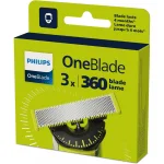 Philips OneBlade 360 Flex Blade, 3 Pack