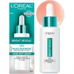 L'Oréal Paris Bright Reveal Dark Spot Face Serum | 12% Niacinamide + Ferulic + Amino Sulfonic Acids | 30mL