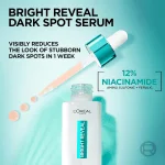 L'Oréal Paris Bright Reveal Dark Spot Face Serum | 12% Niacinamide + Ferulic + Amino Sulfonic Acids | 30mL - Image 6