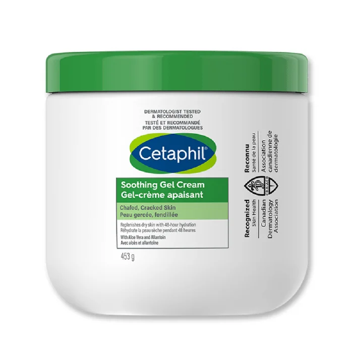 Cetaphil Soothing Gel-Cream | 453g | For Dry, Cracked, Chapped, and Sensitive Skin (Packaging May Vary) - Image 1
