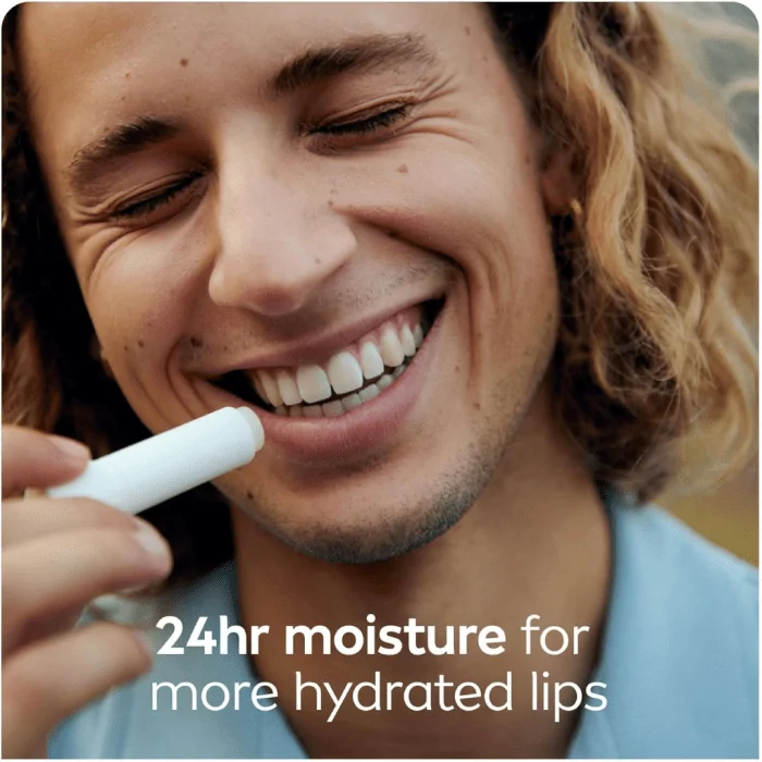 NIVEA MEN Active Care Lip Balm (2 x 4.8g) | Jojoba Oil & Shea Butter | 24-Hour Hydration for Dry Lips - Image 3