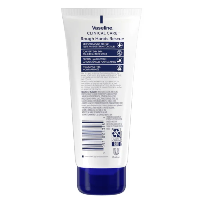 Vaseline Clinical Care Rough Hands Rescue Hand Cream 100ml - Image 2