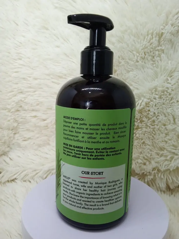 Mielle Organics Rosemary Mint Strengthening Shampoo 355ml - Image 6