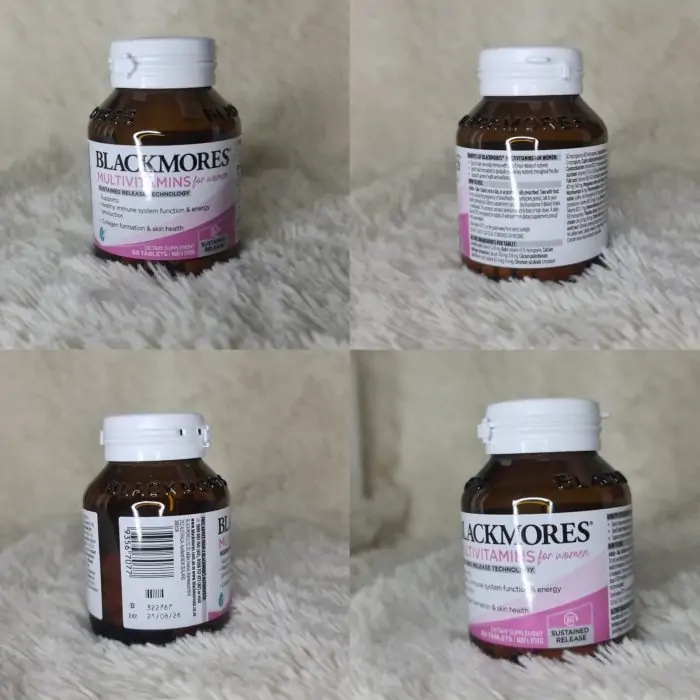 Blackmores Multivitamins for Women 60 Tablets - Image 2