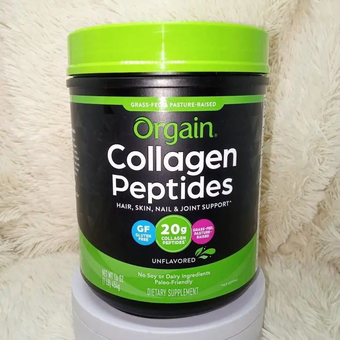 Orgain Hydrolyzed Collagen Peptides Powder for Women & Men, 1lb – 20g Grass-Fed Collagen, Unflavored 454g - Image 9
