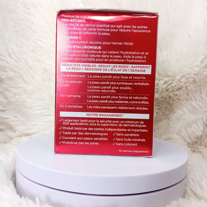 L Oreal Paris Revitalift Triple Power Anti-Aging Overnight Mask - 1.7oz - Image 8