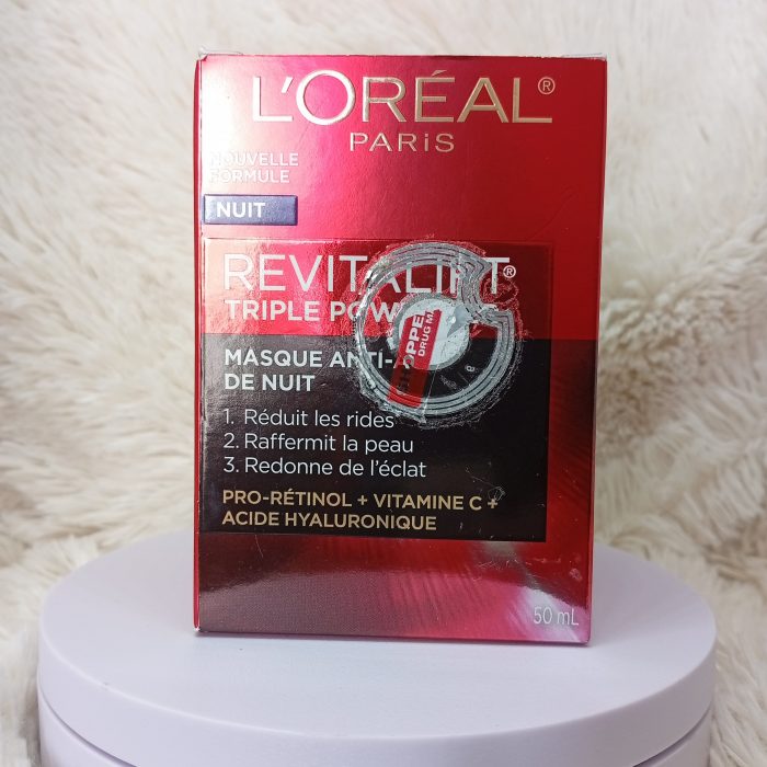 L Oreal Paris Revitalift Triple Power Anti-Aging Overnight Mask - 1.7oz - Image 9
