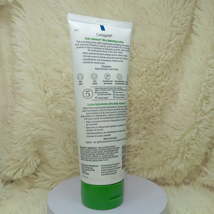Cetaphil Daily Advance Ultra Hydrating Lotion 225 g - Image 3