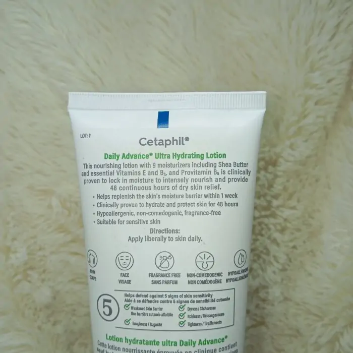 Cetaphil Daily Advance Ultra Hydrating Lotion 225 g - Image 5
