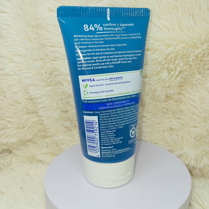 NIVEA Daily Essentials Refreshing Facial Wash Gel – 150 mL - Image 5