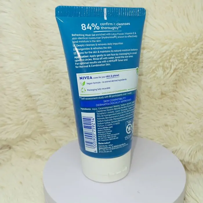 NIVEA Daily Essentials Refreshing Facial Wash Gel – 150 mL - Image 5