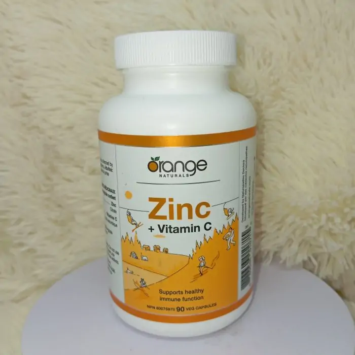 Orange Naturals Zinc + Vitamin C 90 V-Cap - Image 5