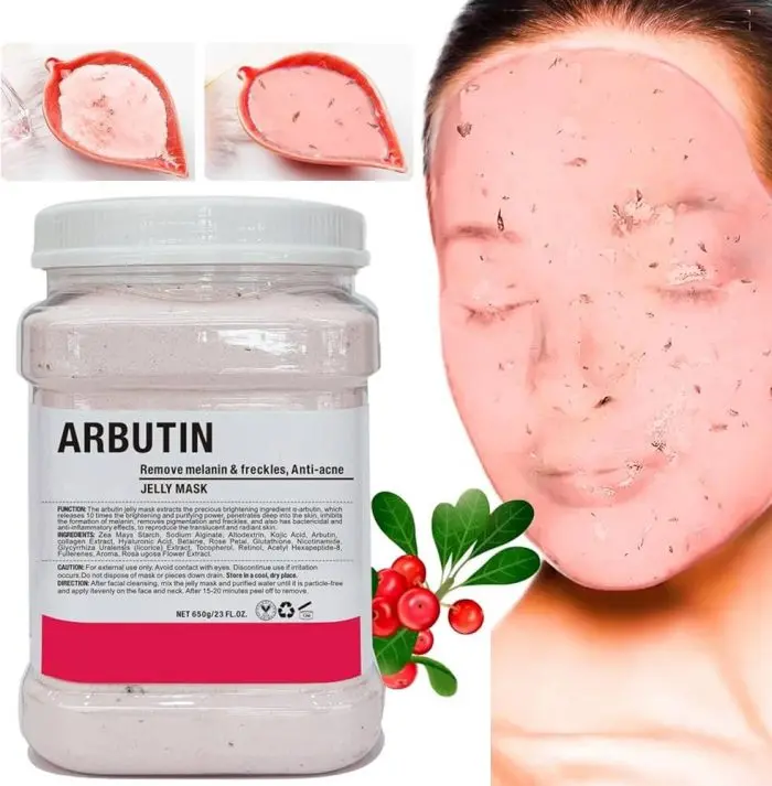 Alpha Arbutin Facial Peel Off Jelly Mask, Bikini, Underarms Area Peel Mask 650g