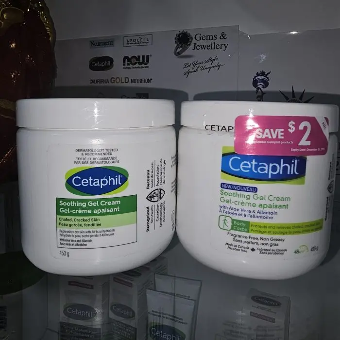 Cetaphil Soothing Gel-Cream | 453g | For Dry, Cracked, Chapped, and Sensitive Skin (Packaging May Vary) - Image 4