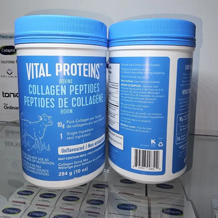 Vital Proteins, Collagen Peptides Unflavored, 10g 28 Servings 284 g - Image 2