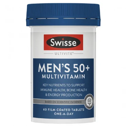 Swisse Men's Ultivite 50+ Multivitamin 60 Tablets