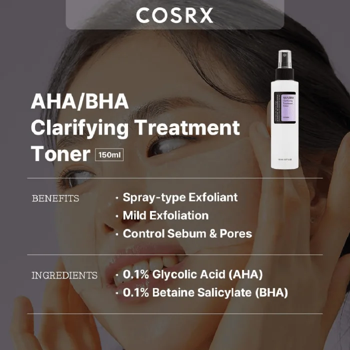 COSRX AHA/BHA Clarifying Treatment Toner - Image 4