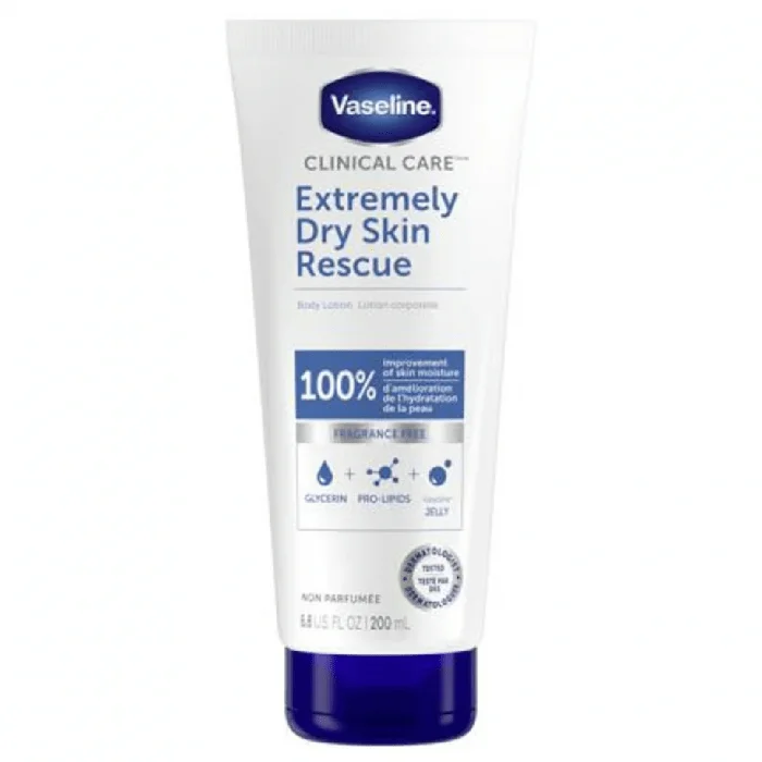 Vaseline Clinical Care Extremely Dry Skin Rescue Lotion 200ml - Image 1