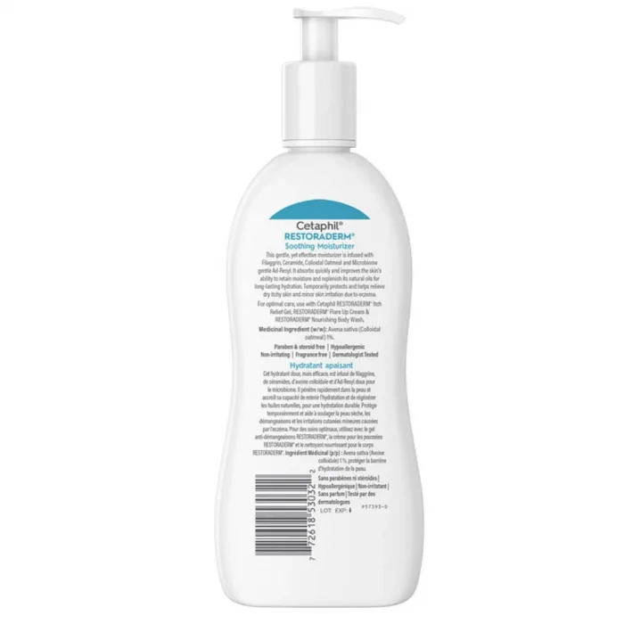 Cetaphil Restoraderm Soothing Moisturizer for Eczema 295ml - Image 2