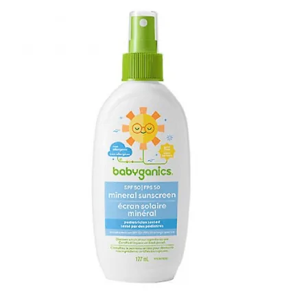 Babyganics All-Mineral Sunscreen Spray SPF 50 177mL