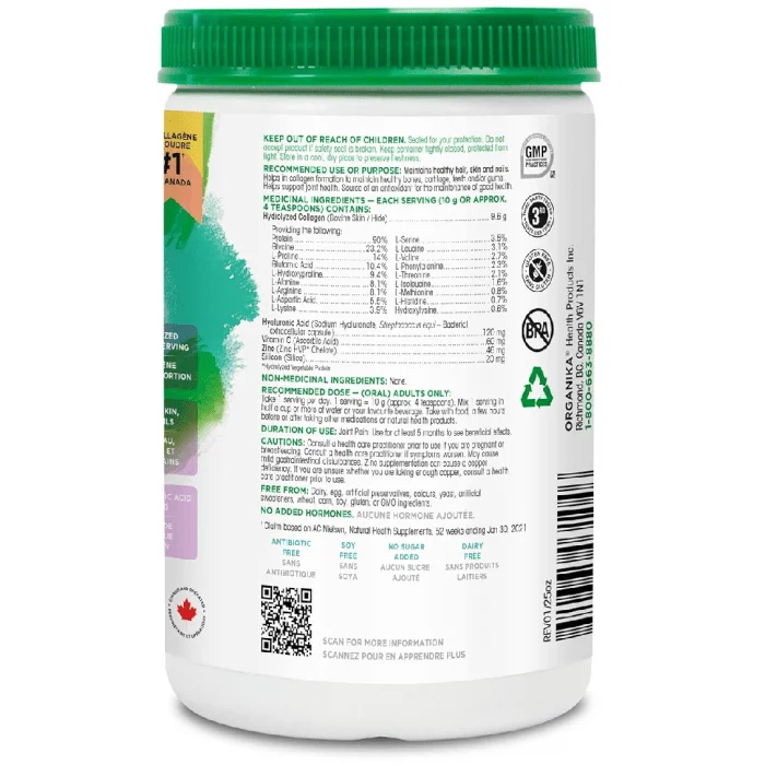 ORGANIKA Pure Beauty Enhanced Collagen 200g - Image 2