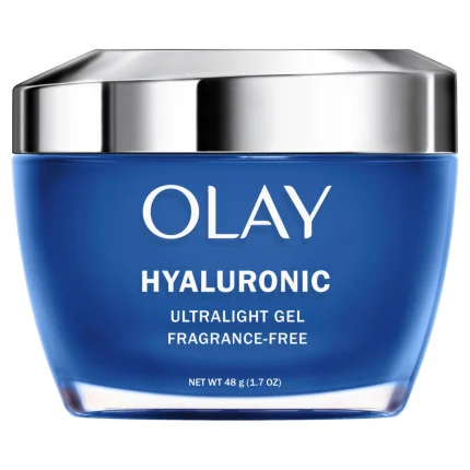 Olay Regenerist Hyaluronic + Peptide 24 Gel Face Moisturizer, Fragrance-Free - 1.7 oz