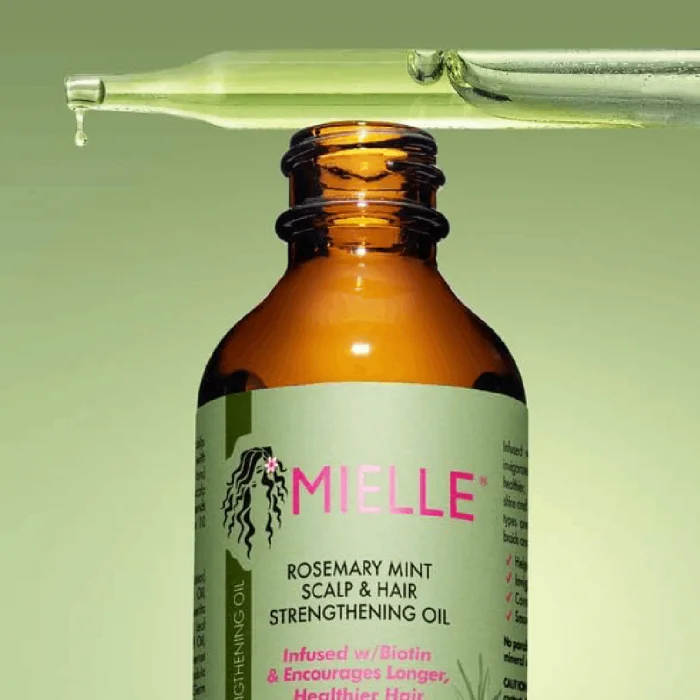 Mielle Organics Rosemary Mint Scalp & Hair Strengthening Oil 59ml (Packaging May Vary) - Image 4